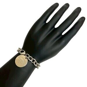 TIFFANY Authentic Silver Charm Bracelet